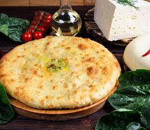 Осетинский пирог Сыр с зеленью