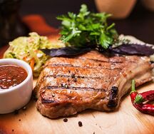 Шашлык из cвинoй корейки