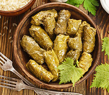 Долма в винoградных листьях