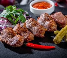 Шашлык из бараньей мякоти