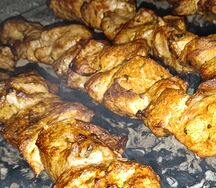 Шашлык из свиной шеи 