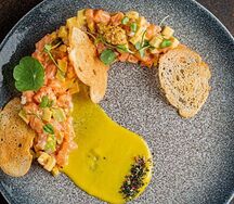 Тартар из лосося