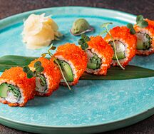 Ролл Калифорния с креветкой