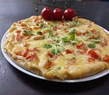 Пицца три сыра
