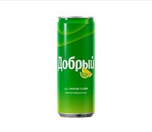 Газ. напиток Добрый Лимон 0,33л