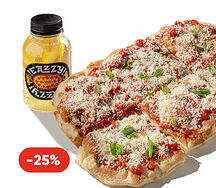 Напиток и пицца