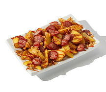 Роял фри BBQ с колбасками