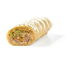 Шаурма с курицей Французская