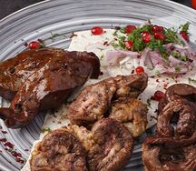 Шашлык из бараньих почек