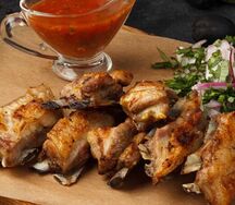 Шашлык из бараньих ребрышек