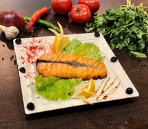 Шашлык из семги