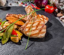 Свиная корейка по-царский