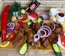 Шашлык из свиной шеи