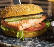 Steak Fish Burger