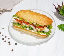 Чиабатта с индейкой