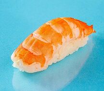 Нигири с креветкой