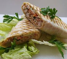 Шаверма Фирменная с курицей 