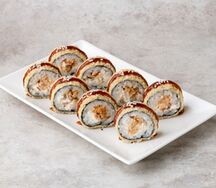 Tempura с семгой фри