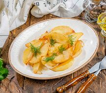 Картофель жареный по-домашнему