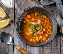 Солянка сборная мясная