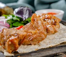 Шашлык из свиной шейки