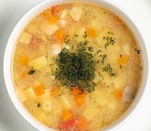 Уха с красной рыбой