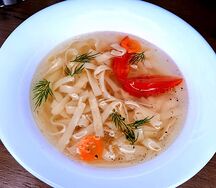 Лапша куриная