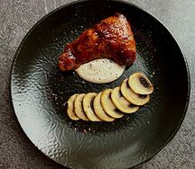 Фаршированный окорочок