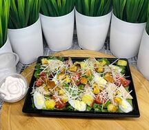 Салат Цезарь с курицей