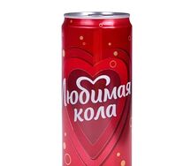Вода газированная Любимая кола