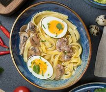 Куриный бульон с пастой ручной работы