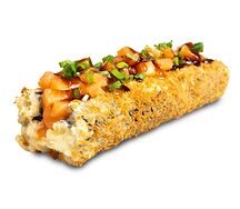 Хот-дог с лососем