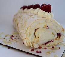 Меренговый рулет