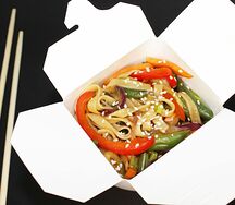 Лапша Вок с овощами