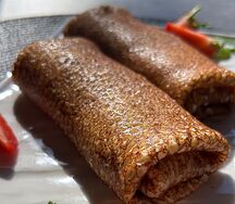 Блинчики с мясом телятины