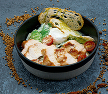 Цезарь с курицей