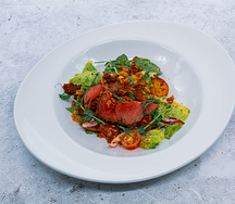 Мясной салат