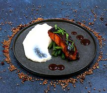 Стейк из лосося