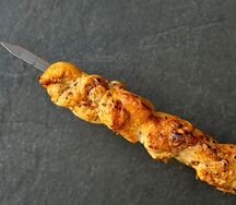 Шашлык из куриных грудок 