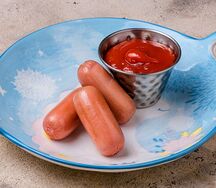 Сосисочки с кетчупом