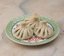 Хинкали с говядиной и свининой