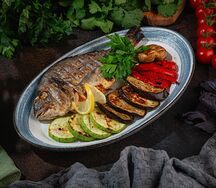 ДОРАДО С ОВОЩАМИ