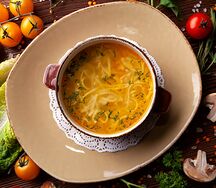 Суп-лапша с курочкой