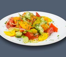 Салат овощной уйгурка