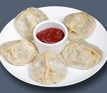 Манты с рубленой говядиной