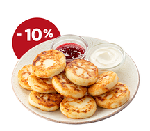 Большая порция сырников