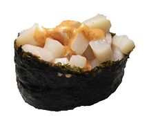 Спайси суши с кальмаром