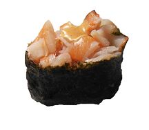 Спайси суши с креветкой