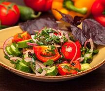 Овощной салат