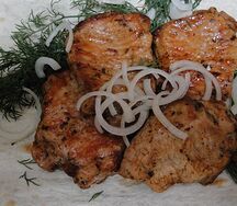 Шашлык из свинины (карбонад)